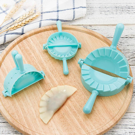 Dumpling Maker Empanada Maker Press Mini Pie Maker Dough Maker Dumpling Wrappers Tool (Circle-Shaped)