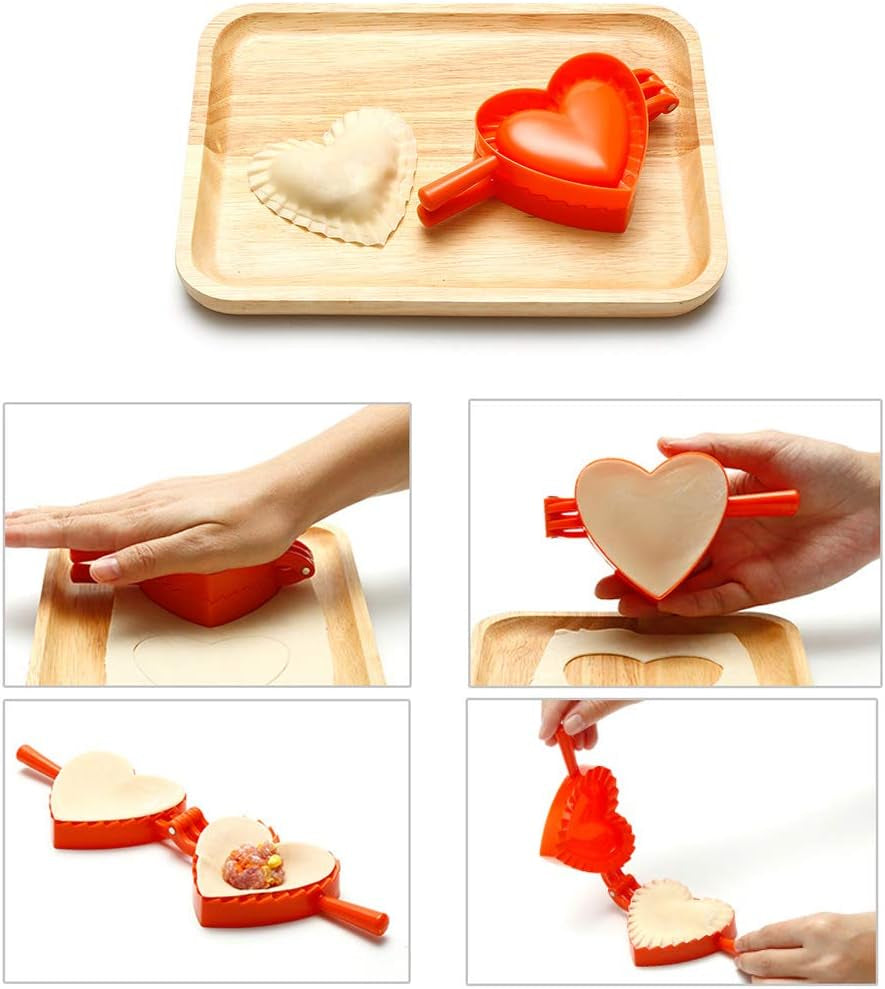 Dumpling Maker Empanada Maker Press Mini Pie Maker Dough Maker Dumpling Wrappers Tool (Circle-Shaped)